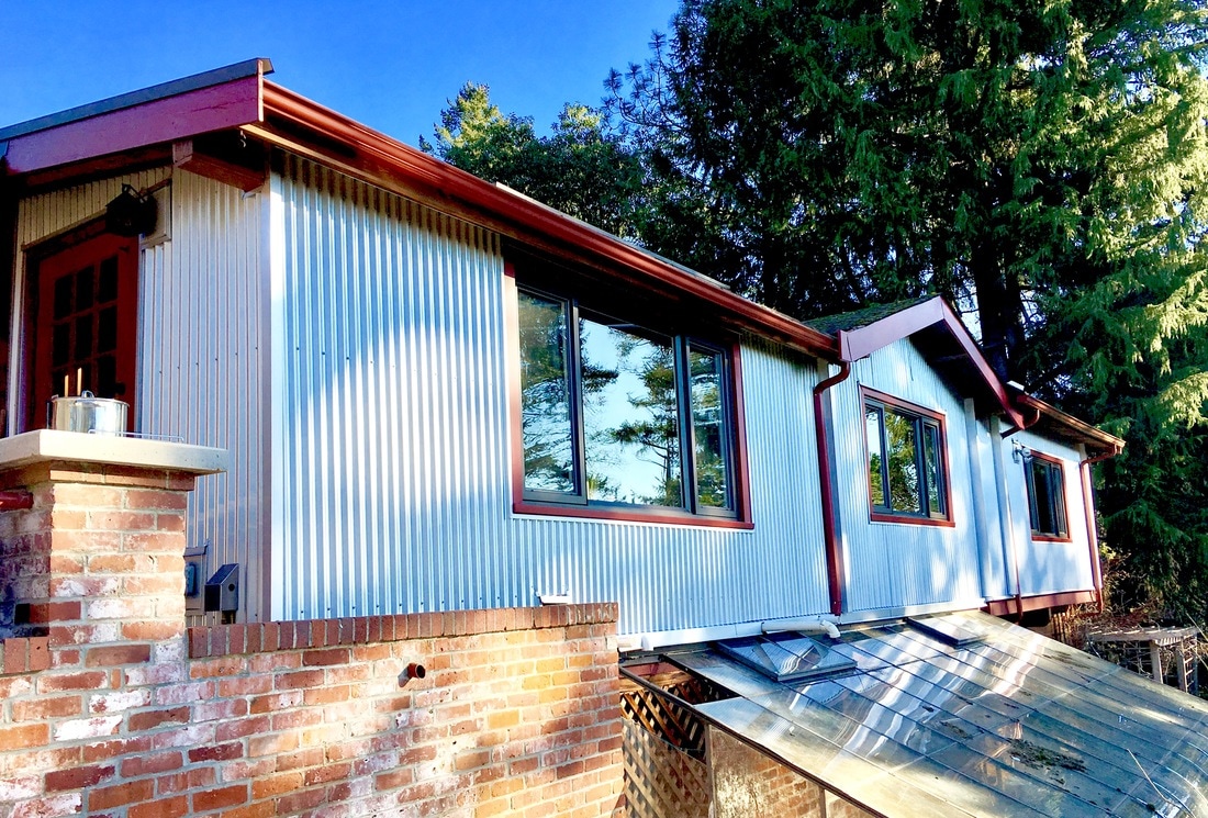 corrugated metal panel installation victoria vancouver island siding homes nortek exteriors